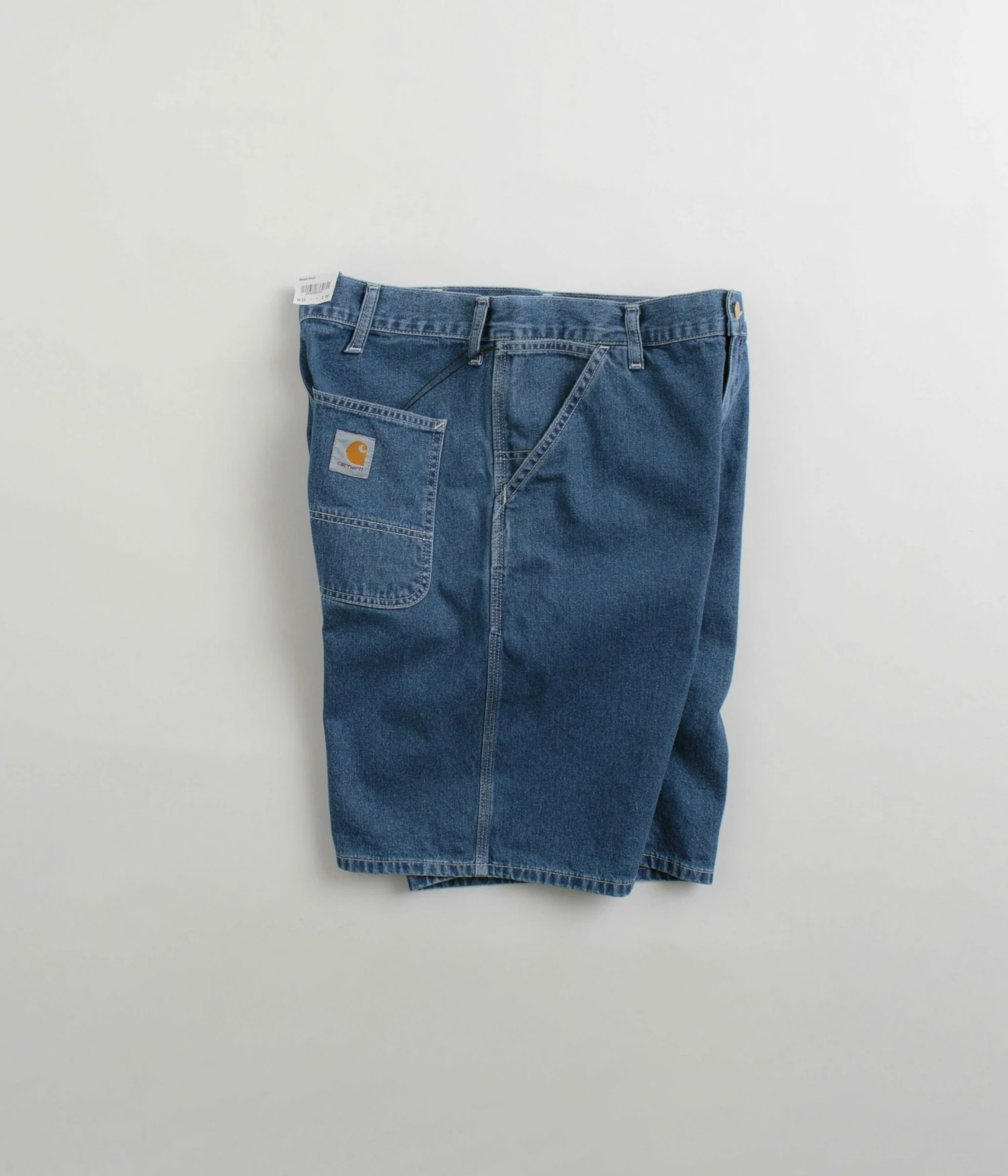 Carhartt Simple Shorts - Blue Stone Washed 4 Carhartt Simple Shorts - Blue Stone Washed - Image 2