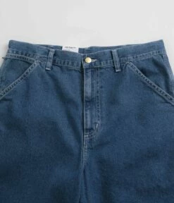 Carhartt Simple Shorts - Blue Stone Washed 13 Carhartt Simple Shorts - Blue Stone Washed -FLATSPOT Sales carhartt simple shorts blue stone washed 4