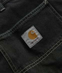 Carhartt Simple Shorts - Heavy Stone Washed Black -FLATSPOT Sales carhartt simple shorts heavy stone washed black 7