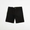 Carhartt Single Knee Shorts - Black Rinsed -FLATSPOT Sales carhartt single knee shorts black rinsed 1