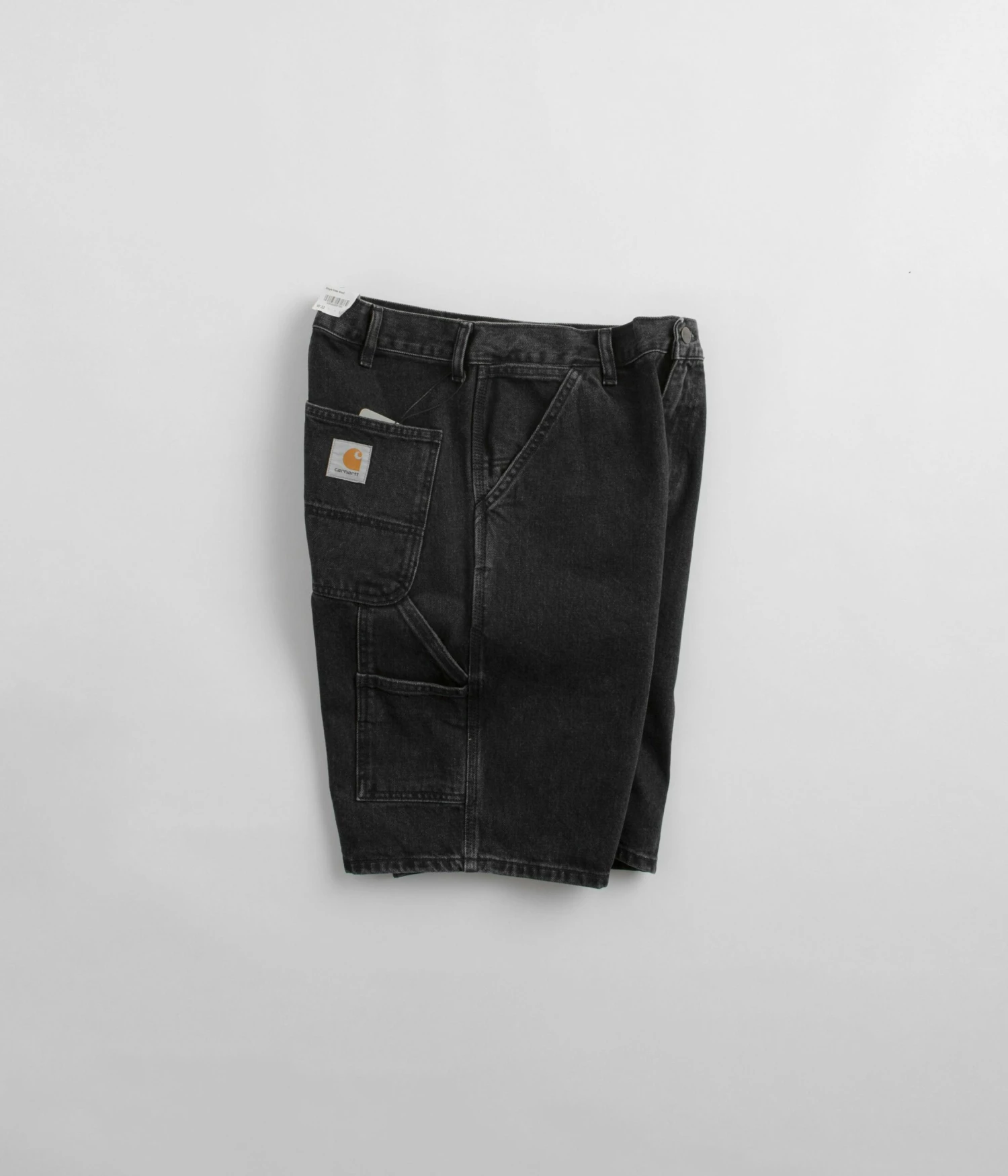 Carhartt Single Knee Shorts - Black Stone Washed 4 Carhartt Single Knee Shorts - Black Stone Washed - Image 2