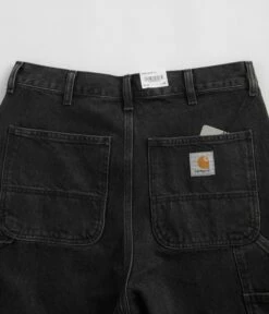 Carhartt Single Knee Shorts - Black Stone Washed 16 Carhartt Single Knee Shorts - Black Stone Washed -FLATSPOT Sales carhartt single knee shorts black stone washed 7