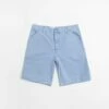 Carhartt Single Knee Shorts - Faded Piscine -FLATSPOT Sales carhartt single knee shorts faded piscine 1