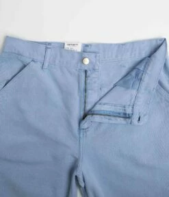 Carhartt Single Knee Shorts - Faded Piscine -FLATSPOT Sales carhartt single knee shorts faded piscine 5