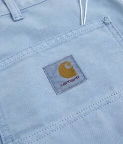 Carhartt Single Knee Shorts - Faded Piscine -FLATSPOT Sales carhartt single knee shorts faded piscine 6