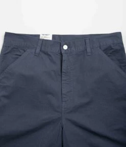 Carhartt Single Knee Shorts - Storm Blue -FLATSPOT Sales carhartt single knee shorts storm blue 4