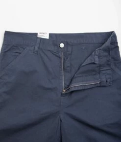 Carhartt Single Knee Shorts - Storm Blue -FLATSPOT Sales carhartt single knee shorts storm blue 5