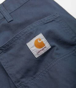Carhartt Single Knee Shorts - Storm Blue -FLATSPOT Sales carhartt single knee shorts storm blue 8