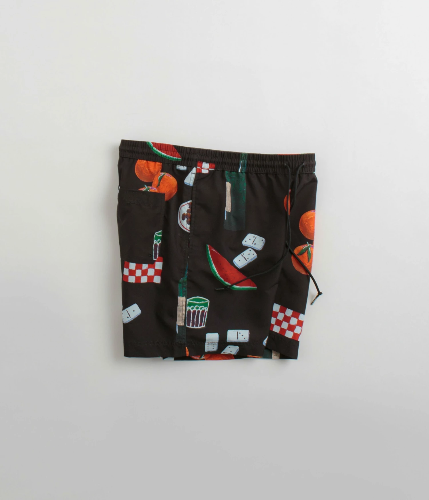 Carhartt Slater Swim Trunks - Isis Maria Dinner Print / Black 4 Carhartt Slater Swim Trunks - Isis Maria Dinner Print / Black - Image 2