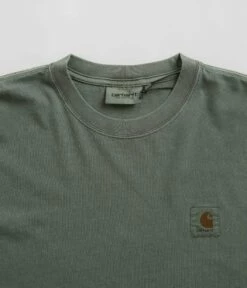 Carhartt Vista Long Sleeve T-Shirt - Smoke Green -FLATSPOT Sales carhartt vista long sleeve t shirt smoke green 4