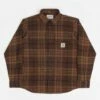 Carhartt Wallace Shirt - Wallace Check / Ale -FLATSPOT Sales carhartt wallace shirt wallace check ale 1