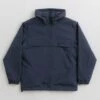 Carhartt Windbreaker Pullover Jacket - Blue / Black 1 Carhartt Windbreaker Pullover Jacket - Blue / Black -FLATSPOT Sales carhartt windbreaker pullover jacket blue black 1