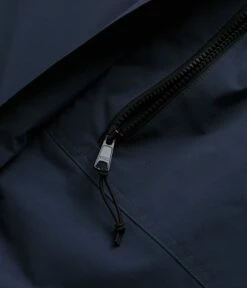 Carhartt Windbreaker Pullover Jacket - Blue / Black -FLATSPOT Sales carhartt windbreaker pullover jacket blue black 4