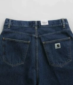 Carhartt Womens Brandon Shorts - Blue Stone Washed -FLATSPOT Sales carhartt womens brandon shorts blue stone washed 6