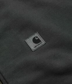 Carhartt Womens Nelson Sweat Bomber Jacket - Charcoal -FLATSPOT Sales carhartt womens nelson sweat bomber jacket charcoal 4