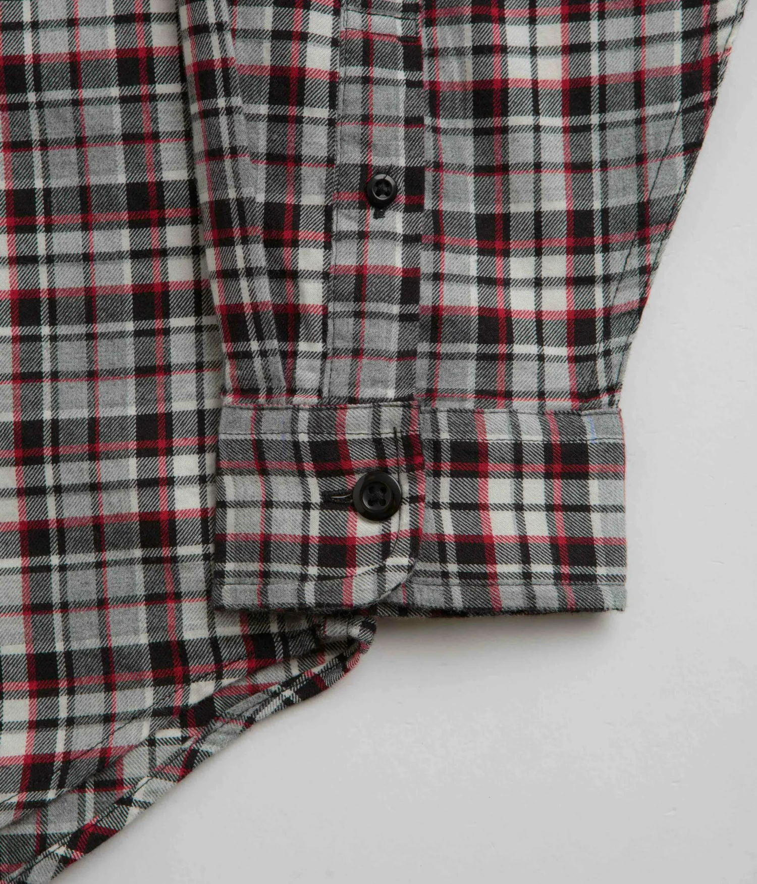 Carhartt Yuma Shirt Twill Flannel Shirt - Grey Heather 6 Carhartt Yuma Shirt Twill Flannel Shirt - Grey Heather - Image 4