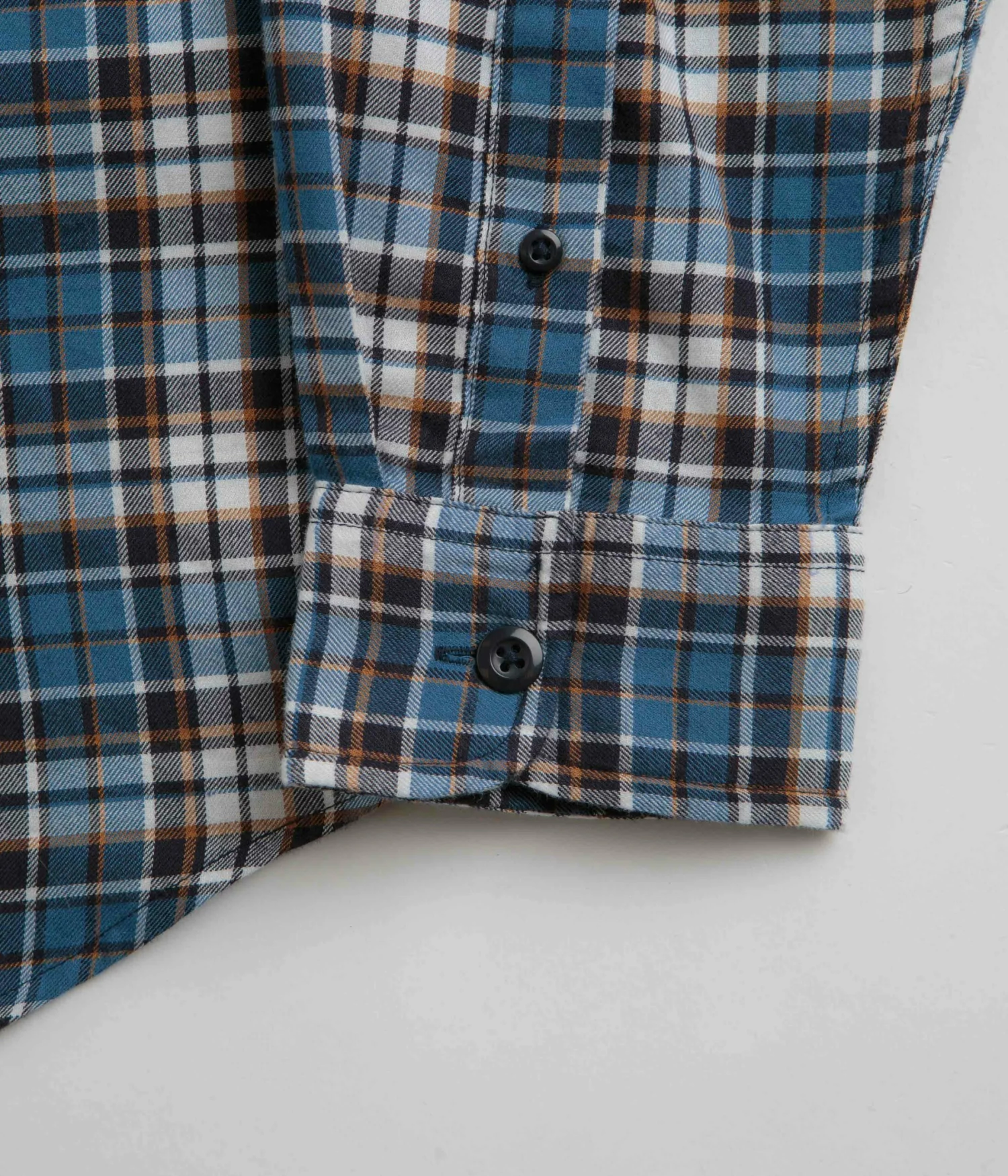 Carhartt Yuma Shirt Twill Flannel Shirt - Storm Blue 6 Carhartt Yuma Shirt Twill Flannel Shirt - Storm Blue - Image 4