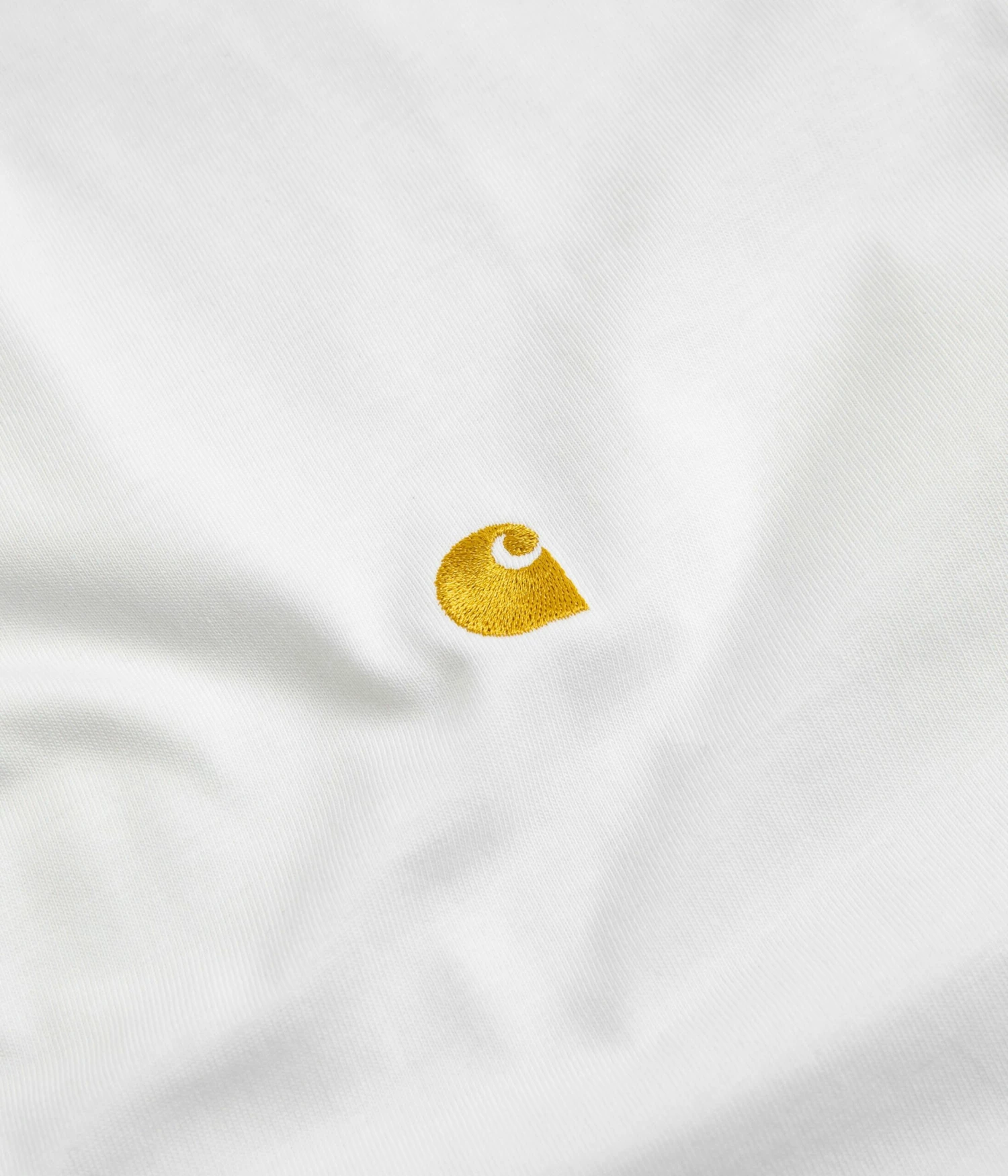 Carhartt Chase T-Shirt - White / Gold 4 Carhartt Chase T-Shirt - White / Gold - Image 2