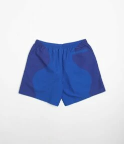 Civilist Butterfly Shorts - Navy / Royal -FLATSPOT Sales civilist butterfly shorts navy royal 3
