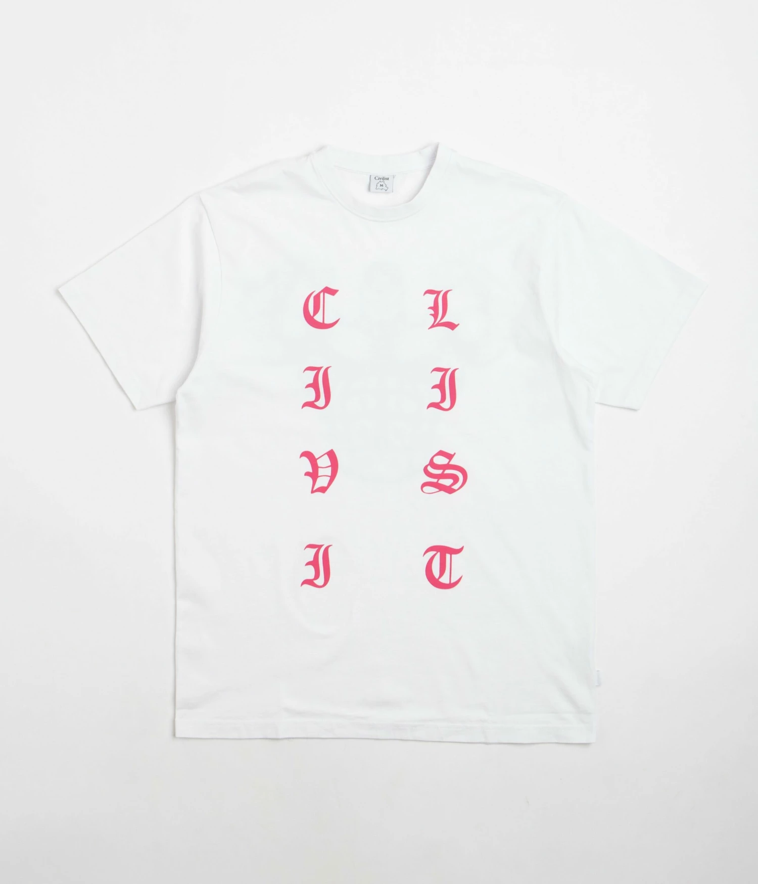 Civilist Muscle T-Shirt - White 4 Civilist Muscle T-Shirt - White - Image 2