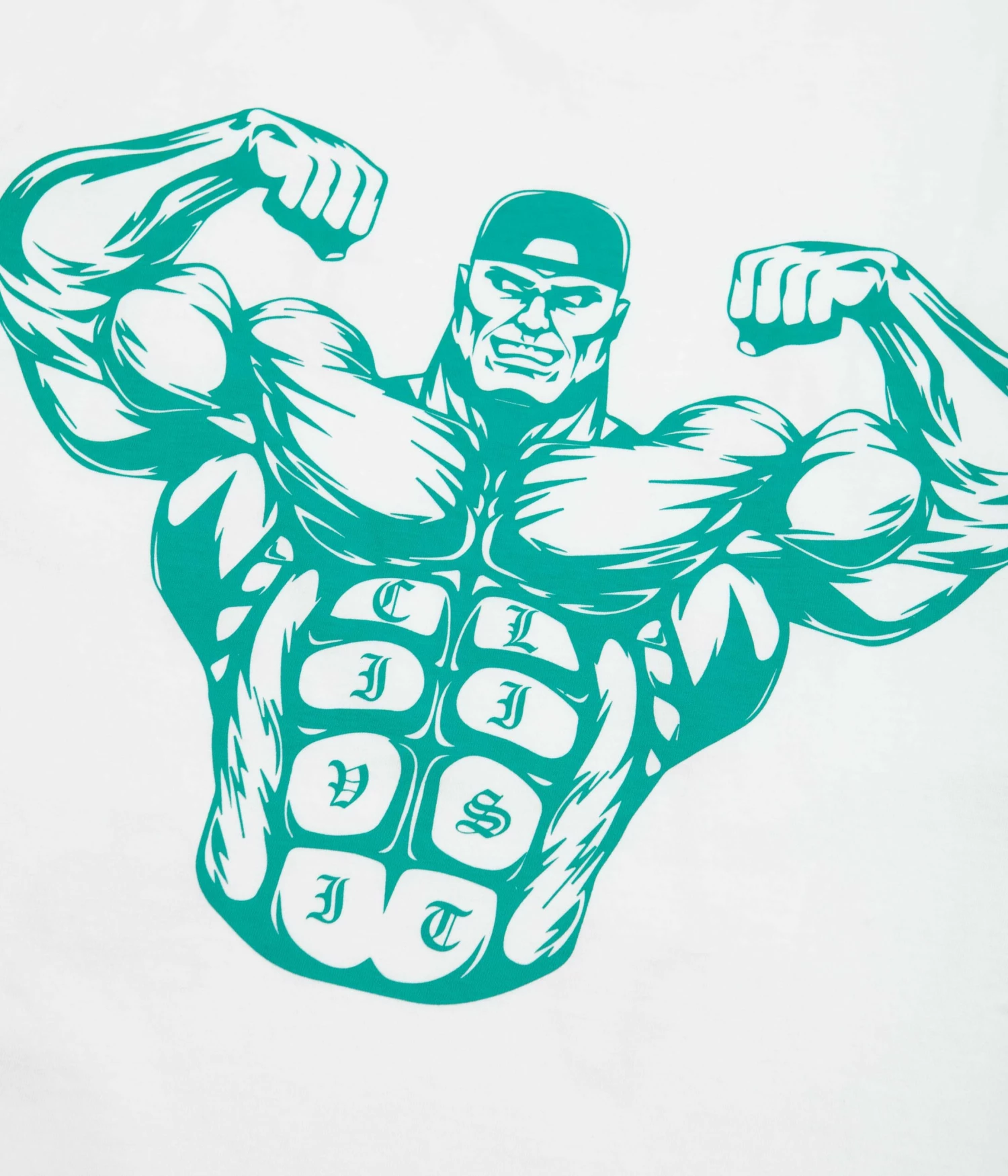 Civilist Muscle T-Shirt - White 8 Civilist Muscle T-Shirt - White - Image 6