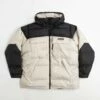 Columbia Ballistic Ridge Oversized Puffer Jacket - Dark Stone / Black -FLATSPOT Sales columbia ballistic ridge oversized puffer jacket dark stone black 1