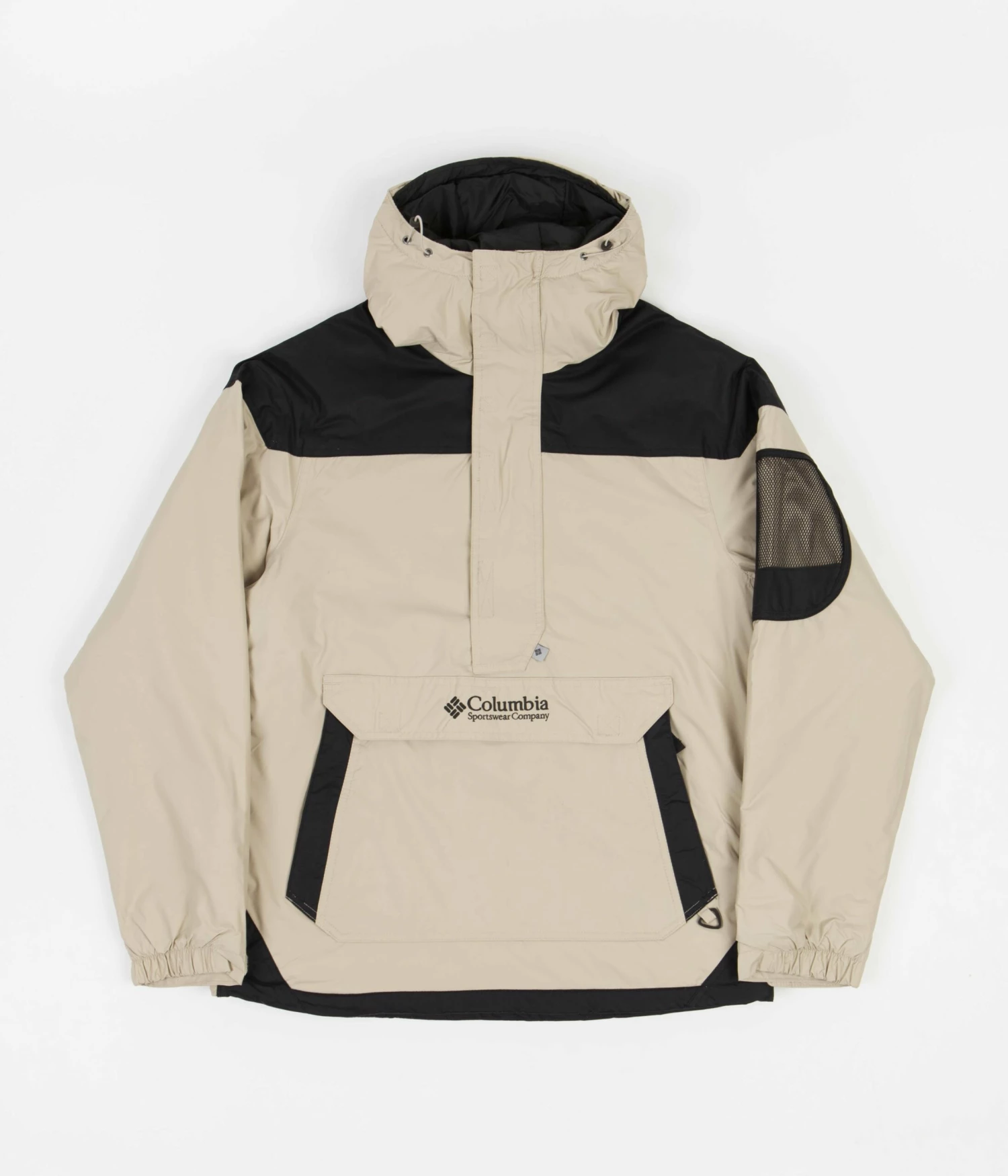 Columbia Challenger Pullover Jacket - Ancient Fossil / Black 3 Columbia Challenger Pullover Jacket - Ancient Fossil / Black