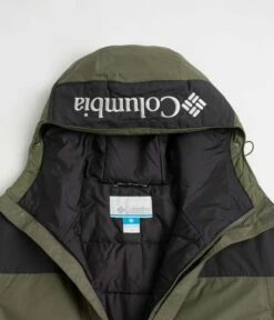 Columbia Challenger Pullover Jacket - Stone Green / Shark -FLATSPOT Sales columbia challenger pullover jacket stone green shark 3