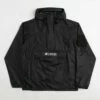 Columbia Challenger Remastered Pullover Jacket - Black -FLATSPOT Sales columbia challenger remastered pullover jacket black 1