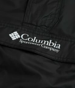 Columbia Challenger Remastered Pullover Jacket - Black -FLATSPOT Sales columbia challenger remastered pullover jacket black 4