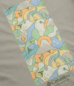 Columbia Explorers Canyon Back T-Shirt - Flint Grey / Epicamp Graphic -FLATSPOT Sales columbia explorers canyon back t shirt flint grey epicamp graphic 5