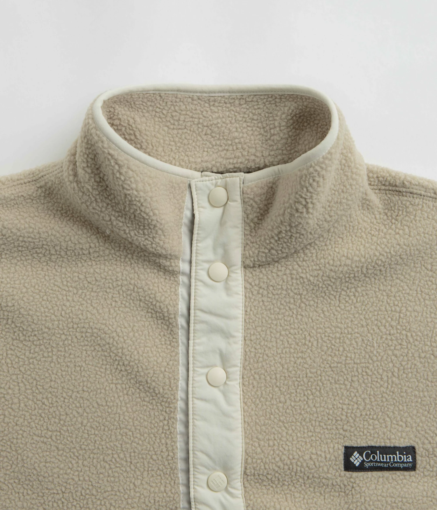 Columbia Helvetia Half Snap Fleece - Ancient Fossil 6 Columbia Helvetia Half Snap Fleece - Ancient Fossil - Image 4