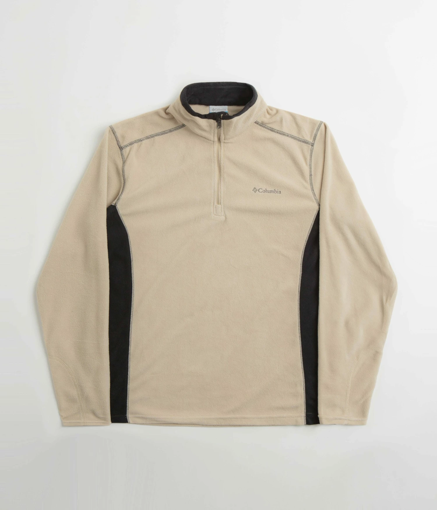 Columbia Klamath Range II 1/2 Zip Fleece - Ancient Fossil / Black 3 Columbia Klamath Range II 1/2 Zip Fleece - Ancient Fossil / Black