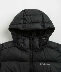 Columbia Pike Lake II Hooded Jacket - Black -FLATSPOT Sales columbia pike lake ii hooded jacket black 5