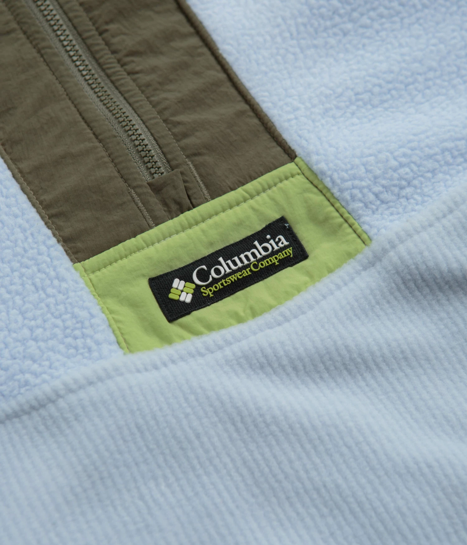 Columbia Riptide Fleece - Whisper / Stone Green / Napa Green 4 Columbia Riptide Fleece - Whisper / Stone Green / Napa Green - Image 3