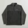 Columbia Steens Mountain Half Snap Fleece - Charcoal Heather / Shark