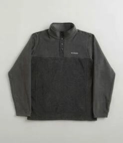 Columbia Steens Mountain Half Snap Fleece - Charcoal Heather / Shark