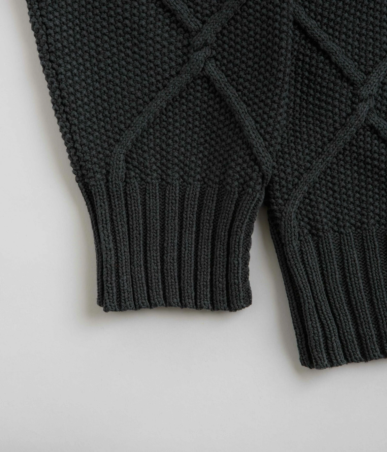 Dancer Fence Knit Sweatshirt - Charcoal 4 Dancer Fence Knit Sweatshirt - Charcoal - Image 2