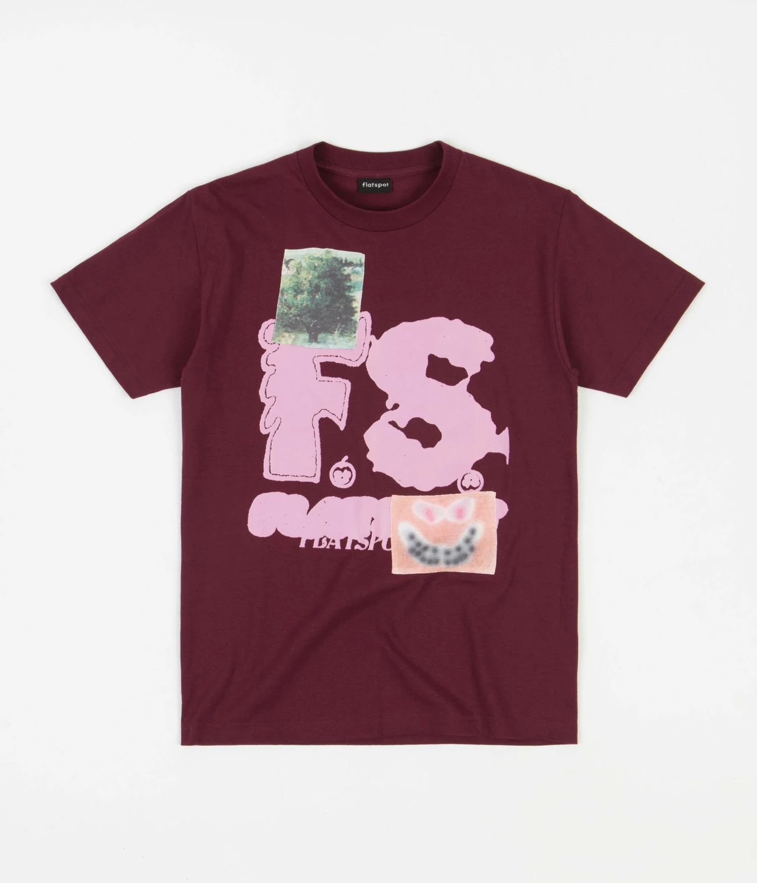 Flatspot Slay T-Shirt - Burgundy 3 Flatspot Slay T-Shirt - Burgundy