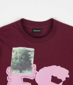 Flatspot Slay T-Shirt - Burgundy 6 Flatspot Slay T-Shirt - Burgundy -FLATSPOT Sales flatspot slay t shirt burgundy 2
