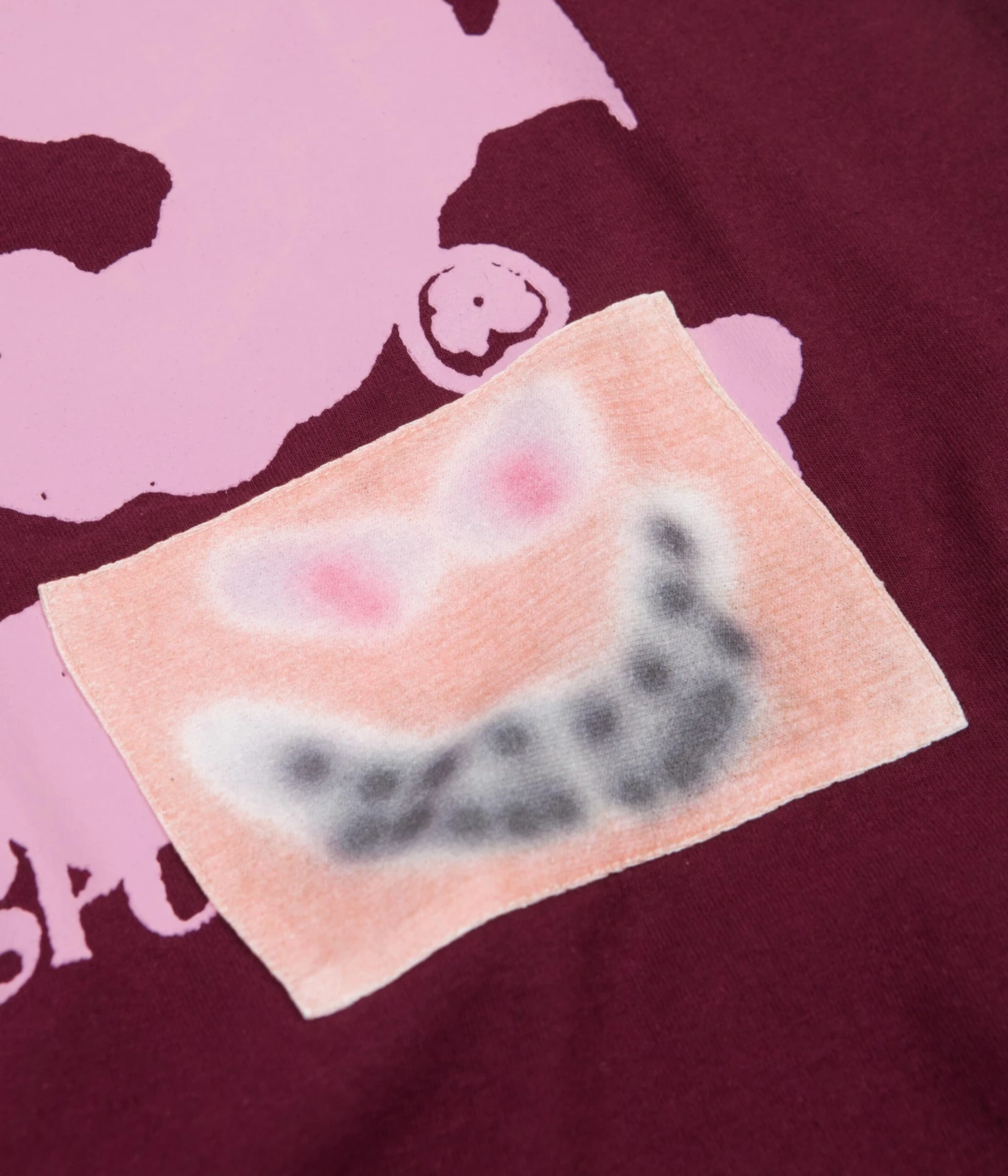 Flatspot Slay T-Shirt - Burgundy 5 Flatspot Slay T-Shirt - Burgundy - Image 3