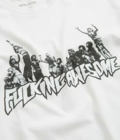 Fucking Awesome Hug The Earth T-Shirt - White -FLATSPOT Sales fucking awesome hug the earth t shirt white 3