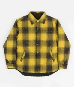 Fucking Awesome Lightweight Reversible Flannel Jacket - Yellow / Black