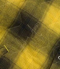 Fucking Awesome Lightweight Reversible Flannel Jacket - Yellow / Black 15 Fucking Awesome Lightweight Reversible Flannel Jacket - Yellow / Black -FLATSPOT Sales fucking awesome lightweight reversible flannel jacket yellow black 6