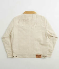 Fucking Awesome Western Work Jacket - Creme -FLATSPOT Sales fucking awesome western work jacket creme 1 1
