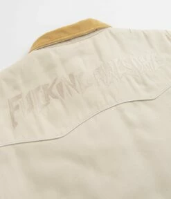 Fucking Awesome Western Work Jacket - Creme -FLATSPOT Sales fucking awesome western work jacket creme 6