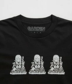 Garden Raiders Long Sleeve T-Shirt - Black -FLATSPOT Sales garden raiders long sleeve t shirt black 4