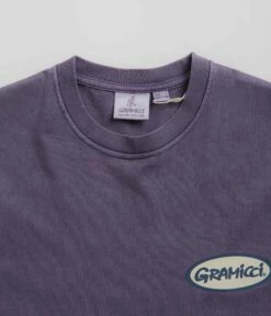 Gramicci Gramicci Oval T-Shirt - Purple Pigment -FLATSPOT Sales gramicci gramicci oval t shirt purple pigment 4