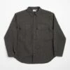 Gramicci OG Seersucker Canyon Shirt - Deep Grey Garment Dyed