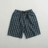Gramicci OG Yarn Dye Shadow Plaid Jam Shorts - Blue -FLATSPOT Sales gramicci og yarn dye shadow plaid jam shorts blue 1